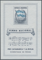 Argentinien: 1944, "La Rijoja/Catamarca"-miniatur Sheets, Mint Never Hinged In Very Fine Condition, - Andere & Zonder Classificatie