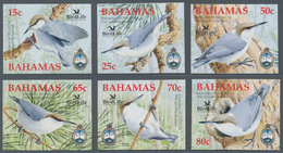 Bahamas: 2006. Complete Set "Nature Conservation Organisation 'BirdLife International'" In IMPERFORA - Bahama's (1973-...)