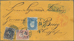 Vereinigte Staaten Von Amerika - Transatlantik-Mail: 1865, Beautiful Transatlantic Cover Fron CINCIN - Autres & Non Classés