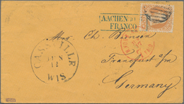 Vereinigte Staaten Von Amerika - Transatlantik-Mail: 1865, Transatlantic Letter Franked With 30 C. O - Altri & Non Classificati