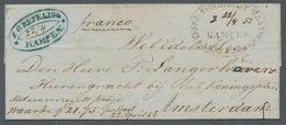 Niederlande: 1853, Stampless Folded Letter Transported By Boat Service RYNNEN STROOMBOOT MATSCHAPEK - Other & Unclassified