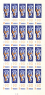 Sowjetunion: 1965 'Woshod 2' 10k. Blue & Orange, Perf 12½x12, COMPLETE SHEET OF 20 MINT NEVER HINGED - Andere & Zonder Classificatie