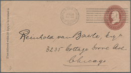 Thematik: Messen-Weltausstellungen / Fairs, World Exhibitions: 1893, WORLD`S FAIR STATION CHICAGO JU - Andere & Zonder Classificatie