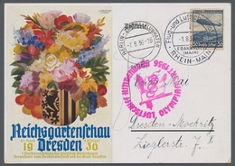 Thematik: Olympische Spiele / Olympic Games: 1936 - BERLIN: Zeppelinkarte Zur Olypiafahrt Mit Bestät - Autres & Non Classés