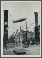 Thematik: Olympische Spiele / Olympic Games: 1936 - BERLIN: Zwei S/w-Fotokarten Zeppelin/Olymp. Spie - Other & Unclassified