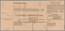 Flugpost Deutschland: 1912-1916, Partie Von 10 Verschiedenen Ungebrauchten Ansichtskarten Und Einer - Poste Aérienne & Zeppelin