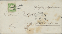 Bayern - Postablagestempel: „POSTABLAGE / OBERTHERES“ (Unterfranken Hassfurt, Aktiv 1861-71) Auf Ein - Other & Unclassified