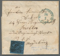 Braunschweig - Marken Und Briefe: 1857-1859, Wappenzeichnung 2 Silbergroschen Einmal Voll- Bis Breit - Braunschweig