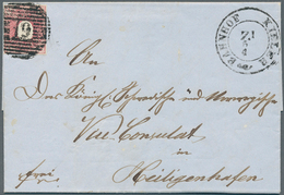 Schleswig-Holstein - Marken Und Briefe: 1850, 2 Schilling Dunkelrosarot, Die Besonders Farbfrische, - Other & Unclassified