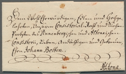 Schleswig-Holstein - Ortsstempel: GLÜCKSTADT 1722-1900 (ca.), Zusammenstellung Von über 40 Belegen I - Altri & Non Classificati