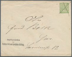 Norddeutscher Bund - Ganzsachen: 1868: Privater Ganzsachenumschlag Der "Victoria-National-Invaliden- - Otros & Sin Clasificación