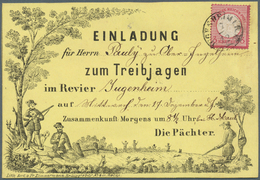 Deutsches Reich - Brustschild: 1872: 3 Kr Karmin Auf Gedruckter, Großzügig Und Eindrucksvoll Illustr - Nuevos