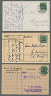 Deutsches Reich - Inflation: 1923, "Aufdruckwerte", Insgesamt Zwölf Ersttagsbriefe Bzw. -karten Sowi - Brieven En Documenten
