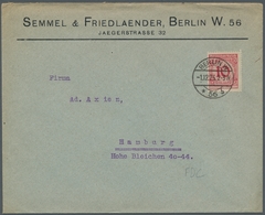 Deutsches Reich - 3. Reich: 1923, 10 Rentenpf. Mit Ersttagstpl. Vom 1.12.23 Auf Sauberen Bedarfsbele - Sonstige & Ohne Zuordnung