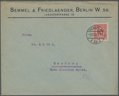 Deutsches Reich - 3. Reich: 1923, 10 Rentenpf. Mit Ersttagstpl. Vom 1.12.23 Auf Sauberen Bedarfsbele - Altri & Non Classificati