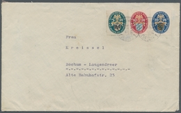 Deutsches Reich - 3. Reich: 1925, Nothilfe, Kplt. Satz Mit Ersttagsabstpl. Vom 15.12.25 Auf Brief Mi - Sonstige & Ohne Zuordnung