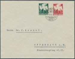 Deutsches Reich - 3. Reich: 1936, Parteitag, Kplt. Satz Als FDC Auf Bedarfsbrief Vom 3.9.36. - Other & Unclassified