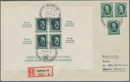 Deutsches Reich - 3. Reich: 1937, Kulturspende-Block Auf R-Brief Mit Erstagsspl. Vom 10.6.37 In MIF. - Altri & Non Classificati