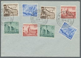 Deutsches Reich - 3. Reich: 1940, "Leipziger Frühjahrsmesse", Insgesamt Sieben FDC Mit U.a. Sechs Ko - Otros & Sin Clasificación