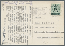 Deutsches Reich - 3. Reich: 1940, "Tag Der Arbeit" Als Portorichtige EF Mit Ersttags-Maschinenstempe - Sonstige & Ohne Zuordnung