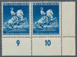 Deutsches Reich - 3. Reich: 1941, Wiener Frühjahrsmesse 25 Pfennig Waagerechtes Paar Vom Unterrand, - Andere & Zonder Classificatie