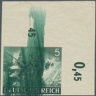 Deutsches Reich - 3. Reich: 1943, 5 Pf "Tag Der Wehrmacht Heldengedenktag: Motorradfahrer", Ungummie - Andere & Zonder Classificatie