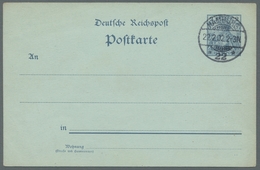 Deutsches Reich - Stempel: 1902-1944, Partie Von 11 Belegen Aus HAMBURG Mit Kuriosen Stempeldaten 22 - Frankeermachines (EMA)