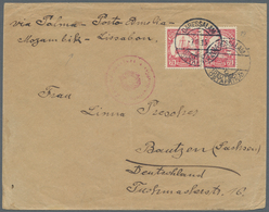 Deutsch-Ostafrika - Stempel: 1915 - DARESSALAM (7.11.15). 7 1/2 Heller, Mi.-Nr. 32 Als Waagerechtes - German East Africa