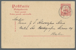 Deutsch-Ostafrika - Stempel: 1914 - KILOSSA (31.7.14). Ganzsache 7 1/2 Heller Nach Berlin, Vermutlic - Africa Orientale Tedesca
