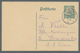 Deutsch-Ostafrika - Stempel: 1914 - MOROGORO (7.10.14). Ganzsache 4 Heller Nach Pflanzung Kissungusi - Afrique Orientale