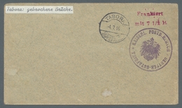Deutsch-Ostafrika - Stempel: 1916 - TABORA (4.7.16). PRIVATUMSCHLAG Der Postdirektion Morogoro Mit V - Afrique Orientale