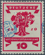 Deutsche Abstimmungsgebiete: Oberschlesien - Französische Besatzung: 1920, Oppelner Notausgabe: Nati - Other & Unclassified