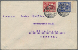 Deutsche Abstimmungsgebiete: Ost-Oberschlesien: 1922, Drei Firmen-Bedarfsbriefe Ab KATTOWITZ - KATOW - Other & Unclassified