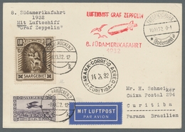 Deutsche Abstimmungsgebiete: Saargebiet: 1932 - 8. SAF, Zuleitung Saar Auf Hochwertig Mit Mi. 103 II - Cartas & Documentos