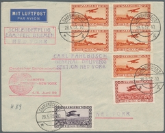 Deutsche Abstimmungsgebiete: Saargebiet: 1932, "Flugpostmarken", Sauber SAARBRÜCKEN 2 * K 28.5.32 Ge - Lettres & Documents