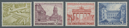 Berlin: 1949, 1 Pfg-5 M. Bauten I, Kompletter Postfrischer Satz, Tadellos,unsigniert, 750,- - Sonstige & Ohne Zuordnung