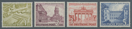 Berlin: 1949, 1 Pfg-5 M. Bauten I, Kompletter Postfrischer Satz, Tadellos,unsigniert, 750,- - Otros & Sin Clasificación