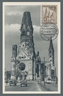 Berlin: 1953, "4 Pfg. Gedächtniskirche" Auf Bild- Und Motivgleicher Maximumkarte In Sehr Guter Erhal - Otros & Sin Clasificación