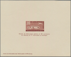 Französische Zone - Württemberg: 1949, 10 Pf Und 20 Pf 100 Jahre Deutsche Briefmarken Im Kompletten - Altri & Non Classificati