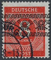 Bizone: 1948, 8 Pfg Band/Ziffer Auf Dünnem Papier Mit Klarem Teilstempel HAMBURG 1 In Einwandfreier - Andere & Zonder Classificatie