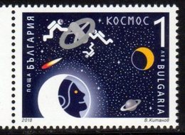 BULGARIA, 2018,MNH,SPACE, COSMONATUS, SATURN,1v - Europa