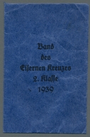 Orden & Ehrenzeichen: 3.REICH; Originalband Und Originaltüte Des "Eisernen Kreuzes" 2.Klasse In Sehr - Other & Unclassified