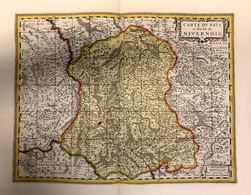 Varia (im Briefmarkenkatalog): LANDKARTEN: Vier Großformatige Landkarten Meist Alter Provinzen Wie B - Sonstige & Ohne Zuordnung