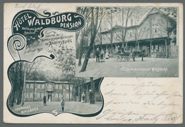 Nachlässe: 1860-1972 (ca.), Der Komplette Teil Belege Aus Nachlass Von Etwa 260 Stück In 5 Alben Mit - Alla Rinfusa (min 1000 Francobolli)