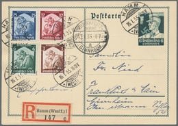 Deutsches Reich - 3. Reich: 1935-45, Reichhaltige Sammlung Ersttagsbriefe Mit Vielen Seltenen Ausgab - Otros & Sin Clasificación