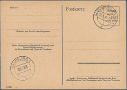 Alliierte Besetzung - Notausgaben: Britische Zone: 1945, Oldenburg, Lot Von 21 Ungebrauchten Karten - Otros & Sin Clasificación