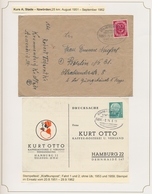 Bundesrepublik Deutschland: 1951 - 1988, ÜBERLANDPOST Mit UMARBEITUNG: Umfangreiche Sammlung, Ausste - Autres & Non Classés