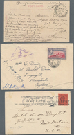 Gibraltar: 1850/1950 (ca.), Lot Of 28 Covers/cards/stationeries, E.g. Censored Mail And Field Post ( - Gibilterra