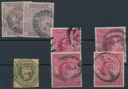 Großbritannien: 1850/1910 (ca.), Used And Mint Accumulation On Stockcards With Plenty Of Material, B - Storia Postale