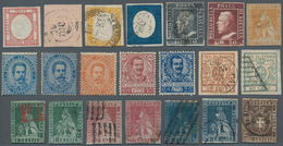 Altitalien: 1852-1920, Stock Of Classic Issues Italy States To Kingdom, Mint And Used, Including Par - Colecciones